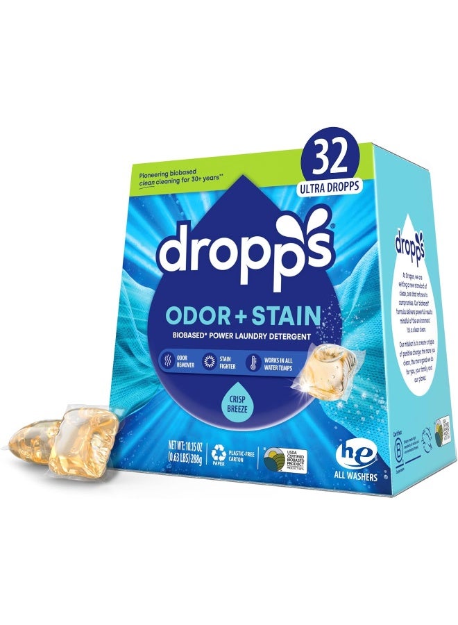 Dropps Stain & Odor Laundry Detergent Pods - Image 1
